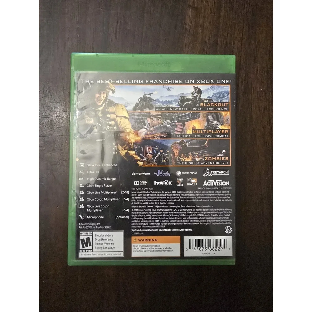 Call of Duty: Black Ops 4 - Microsoft Xbox One